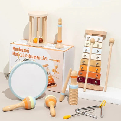 Wooden Baby Musical Instruments