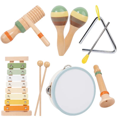 Wooden Baby Musical Instruments